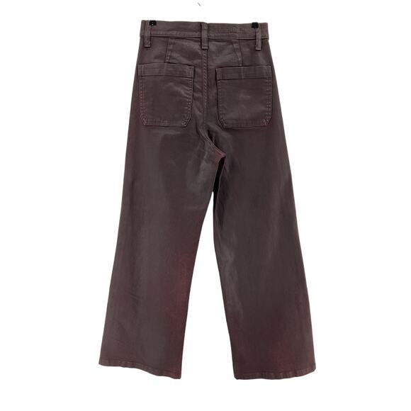 Favorite Daughter Cropped Red Mischa Pants Size 26 - Picture 3 of 11